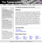 Typographic Site